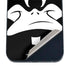 Looney Tunes Daffy Duck Plain Black and White iPhone 16 Skin