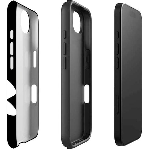 Looney Tunes Daffy Duck Plain Black and White iPhone 16e Impact Case