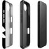 Looney Tunes Daffy Duck Plain Black and White iPhone 16e Impact Case