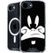 Looney Tunes Daffy Duck Plain Black and White iPhone 16e MagSafe Case
