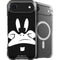 Looney Tunes Daffy Duck Plain Black and White iPhone 17 Air MagSafe Case