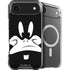 Looney Tunes Daffy Duck Plain Black and White iPhone 17 Air MagSafe Case