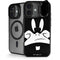 Looney Tunes Daffy Duck Plain Black and White iPhone 17 Kickstand Case