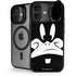 Looney Tunes Daffy Duck Plain Black and White iPhone 17 Kickstand Case