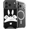Looney Tunes Daffy Duck Plain Black and White iPhone 17 Pro MagSafe Case
