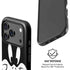 Looney Tunes Daffy Duck Plain Black and White iPhone 17 Pro Magsafe Impact Case