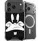 Looney Tunes Daffy Duck Plain Black and White iPhone 17 Pro Max MagSafe Case