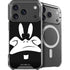 Looney Tunes Daffy Duck Plain Black and White iPhone 17 Pro Max MagSafe Case
