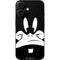 Looney Tunes Daffy Duck Plain Black and White iPhone 17 Skin