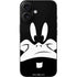Looney Tunes Daffy Duck Plain Black and White iPhone 17 Skin