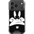 Looney Tunes Daffy Duck Plain Black and White iPhone 18 Pro Clear Case