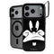 Looney Tunes Daffy Duck Plain Black and White iPhone 18 Pro Max Kickstand Case