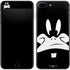 Looney Tunes Daffy Duck Plain Black and White iPhone 7 Plus Skin