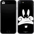 Looney Tunes Daffy Duck Plain Black and White iPhone 7 Skin