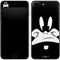 Looney Tunes Daffy Duck Plain Black and White iPhone 8 Plus Skin