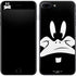 Looney Tunes Daffy Duck Plain Black and White iPhone 8 Plus Skin