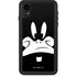 Looney Tunes Daffy Duck Plain Black and White iPhone Cases