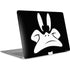 Looney Tunes Daffy Duck Plain Black and White Apple MacBook Air Skin