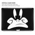 Looney Tunes Daffy Duck Plain Black and White MacBook Pro 14in (2021-24) Case plus Skin