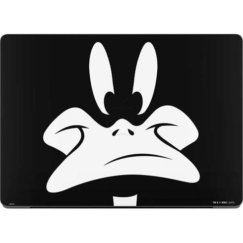 Looney Tunes Daffy Duck Plain Black and White Apple MacBook Pro 14-inch Skin