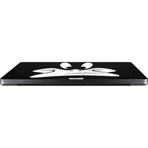 Looney Tunes Daffy Duck Plain Black and White Apple MacBook Pro 14-inch Skin