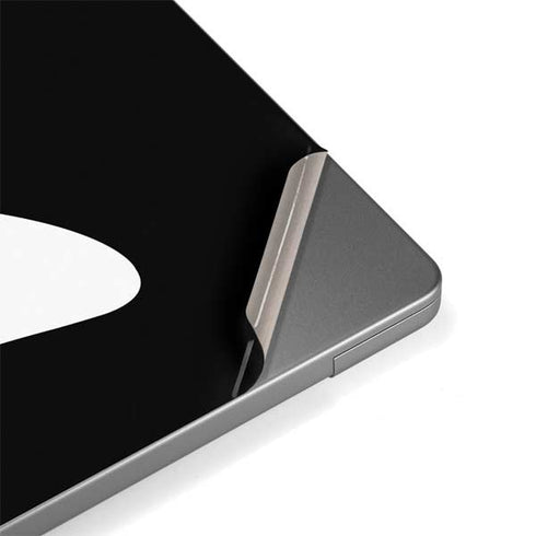Looney Tunes Daffy Duck Plain Black and White Apple MacBook Pro 14-inch Skin