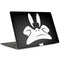 Looney Tunes Daffy Duck Plain Black and White MacBook Skins