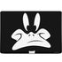 Looney Tunes Daffy Duck Plain Black and White MacBook Skins