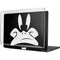 Looney Tunes Daffy Duck Plain Black and White MacBook Cases