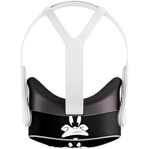 Looney Tunes Daffy Duck Plain Black and White Meta Quest 3S Skin
