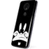 Looney Tunes Daffy Duck Plain Black and White Moto E5 Plus Skin