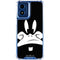 Looney Tunes Daffy Duck Plain Black and White Moto G Play 4G (2024) Clear Case
