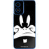 Looney Tunes Daffy Duck Plain Black and White Moto G Play 4G (2024) Skin