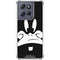 Looney Tunes Daffy Duck Plain Black and White Moto G Stylus 5G (2025) Clear Case