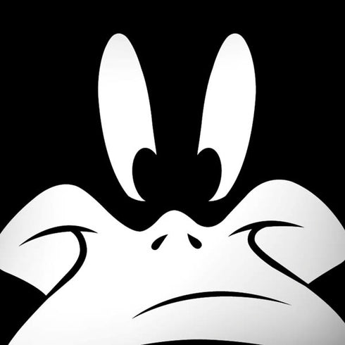 Looney Tunes Daffy Duck Plain Black and White Moto G6 Skin
