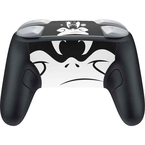 Looney Tunes Daffy Duck Plain Black and White Nintendo Switch 2 (2025) Pro Controller Skin