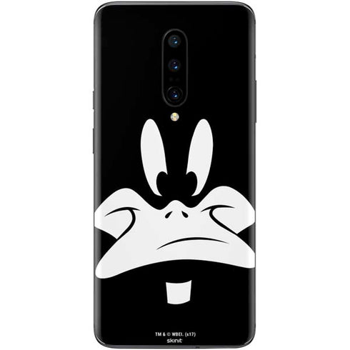 Looney Tunes Daffy Duck Plain Black and White OnePlus 7 Pro Skin