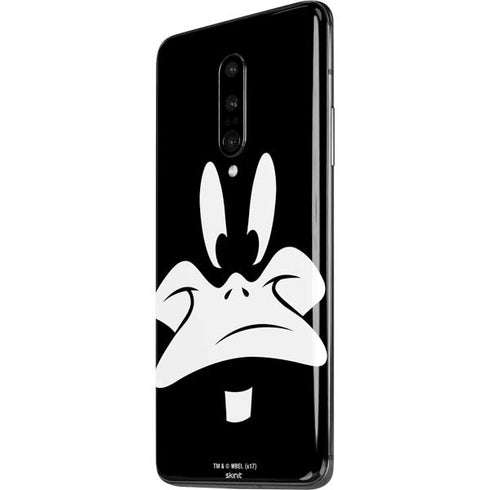 Looney Tunes Daffy Duck Plain Black and White OnePlus 7 Pro Skin