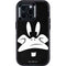 Looney Tunes Daffy Duck Plain Black and White Otterbox Defender iPhone Skin