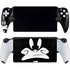 Looney Tunes Daffy Duck Plain Black and White PlayStation PS5 Skins