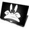Looney Tunes Daffy Duck Plain Black and White Dell Precision Skin