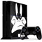 Looney Tunes Daffy Duck Plain Black and White PS4 Console and Controller Bundle Skin