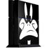 Looney Tunes Daffy Duck Plain Black and White PlayStation PS4 Skins