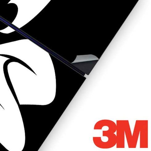 Looney Tunes Daffy Duck Plain Black and White PS4 Console Skin