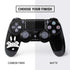 Looney Tunes Daffy Duck Plain Black and White PS4 Controller Skin