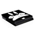 Looney Tunes Daffy Duck Plain Black and White PS4 Slim Skin
