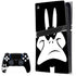 Looney Tunes Daffy Duck Plain Black and White PlayStation PS5 Skins