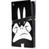 Looney Tunes Daffy Duck Plain Black and White PS5 Pro Console Skin