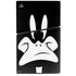 Looney Tunes Daffy Duck Plain Black and White PS5 Slim Digital Edition Console Skin