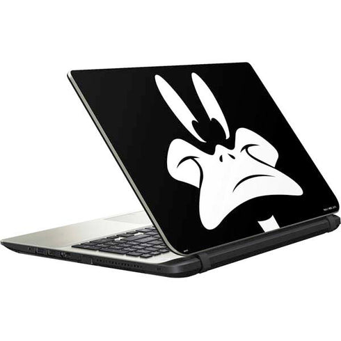 Looney Tunes Daffy Duck Plain Black and White Satellite L50-B / S50-B Skin